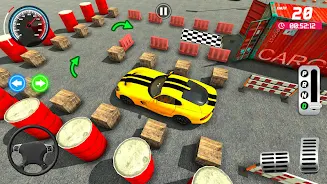 Classic car parking car games Screenshot 2