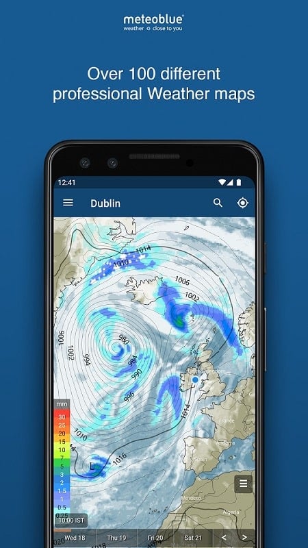 meteoblue weather & maps Screenshot 3
