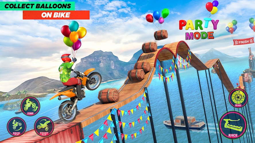 Bike Race 3D: Bike Stunt Games Screenshot 1