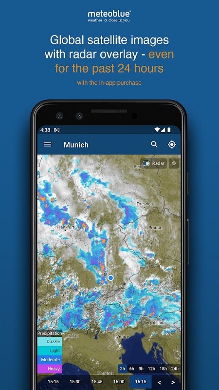 meteoblue weather & maps Screenshot 1