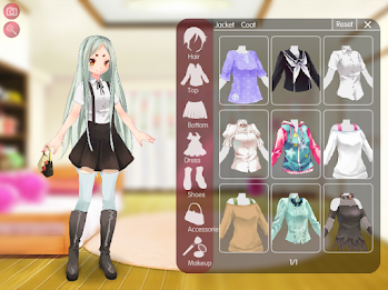 Anime Girl Creator & Dress Up Screenshot 3