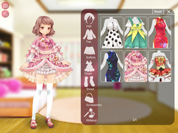 Anime Girl Creator & Dress Up Screenshot 4