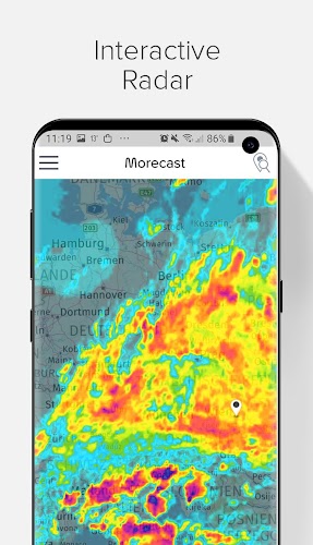 Weather & Radar - Morecast Screenshot 1