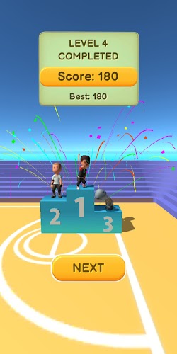 Jump Up 3D: Basketball game Screenshot 2