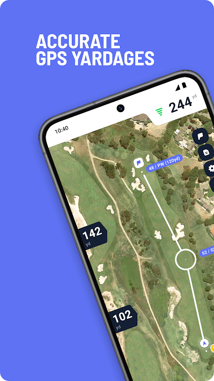 Hole19 Golf GPS &amp; Range Finder Screenshot 1