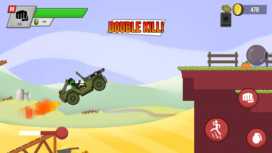 Stickman vs Zombies Screenshot 2