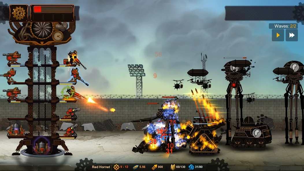 Steampunk Tower 2 Defense Game Screenshot 2