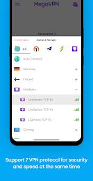 MegaVPN - Swift & Secure Screenshot 4