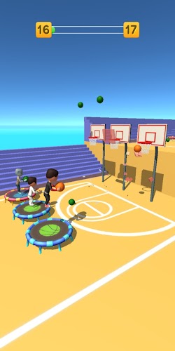 Jump Up 3D: Basketball game Screenshot 5