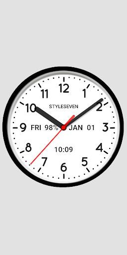 Skin Analog Clock-7 Screenshot 25