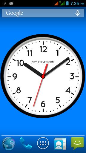 Skin Analog Clock-7 Screenshot 39