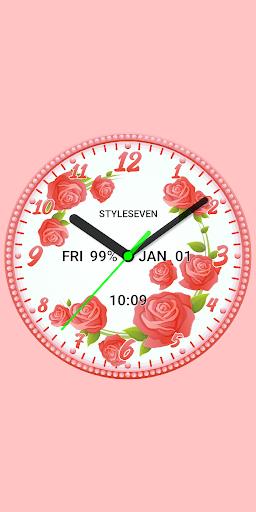 Skin Analog Clock-7 Screenshot 21