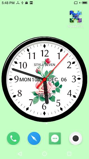 Skin Analog Clock-7 Screenshot 17