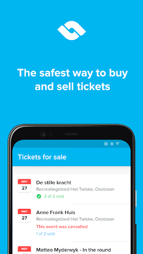 TicketSwap - Buy, Sell Tickets Screenshot 1