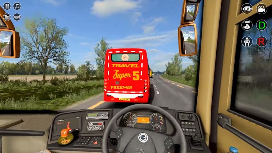 Coach Bus Driving Simulator 3d Screenshot 13