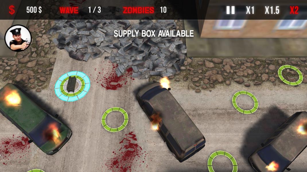 Police Zombie Defense Screenshot 4