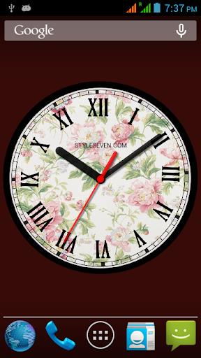 Skin Analog Clock-7 Screenshot 37