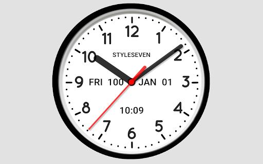 Skin Analog Clock-7 Screenshot 29