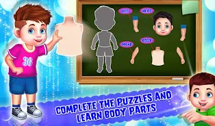 Kids Learning Human Bodyparts Screenshot 3
