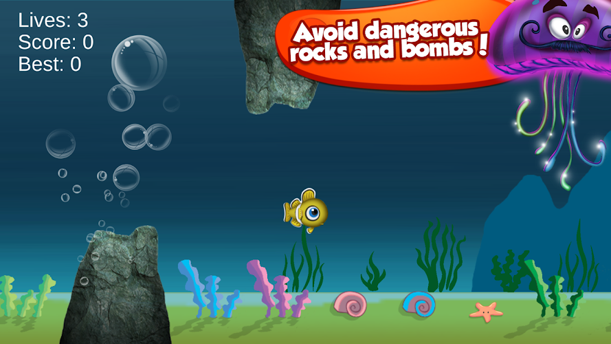 Biển cá trò chơi phiêu lưu Screenshot 2