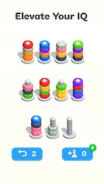 Nuts & Bolts, Color Screw Sort Screenshot 4