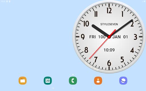 Skin Analog Clock-7 Screenshot 28