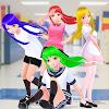 Anime Girl High School Life 3D APK