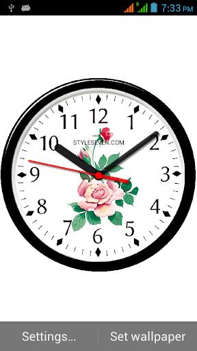 Skin Analog Clock-7 Screenshot 35