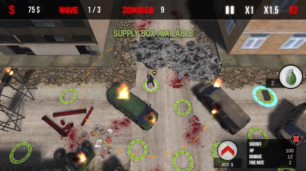 Police Zombie Defense Screenshot 7