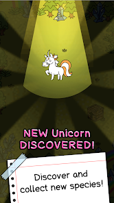 Unicorn Evolution: Idle Catch Screenshot 1