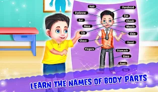 Kids Learning Human Bodyparts Screenshot 2