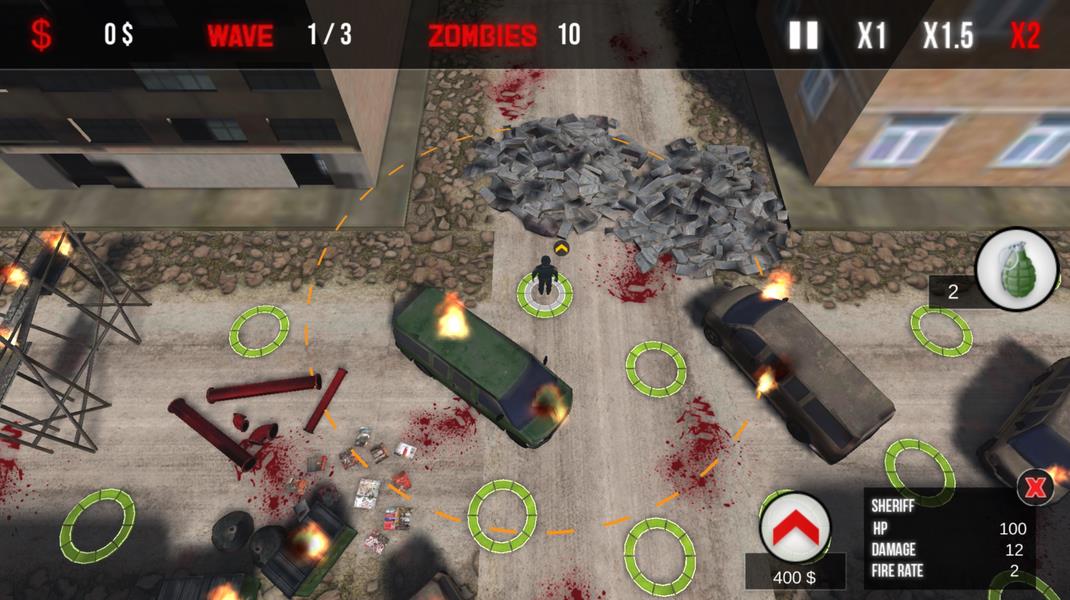 Police Zombie Defense Screenshot 6