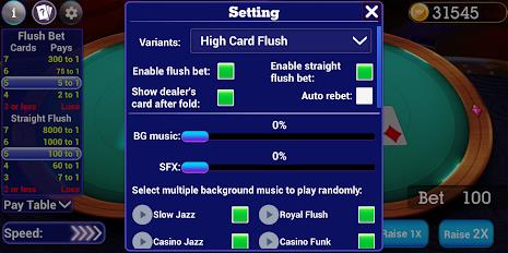 High Card Flush Poker Screenshot 10
