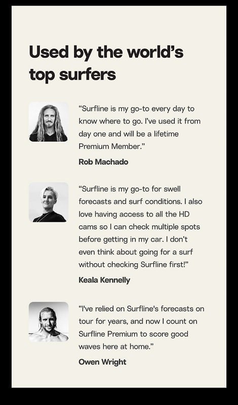 Surfline Screenshot 1
