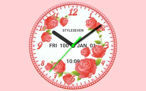 Skin Analog Clock-7 Screenshot 34