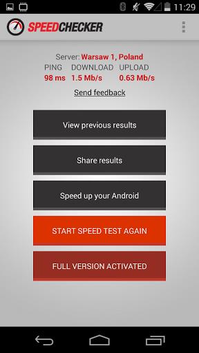 SpeedChecker Speed Test Screenshot 46