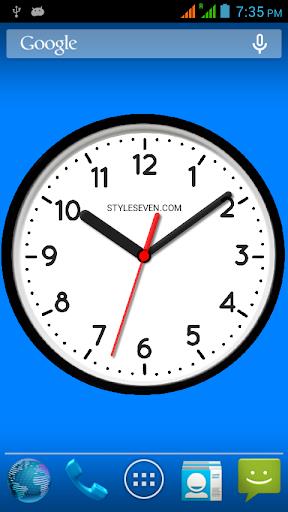 Skin Analog Clock-7 Screenshot 36