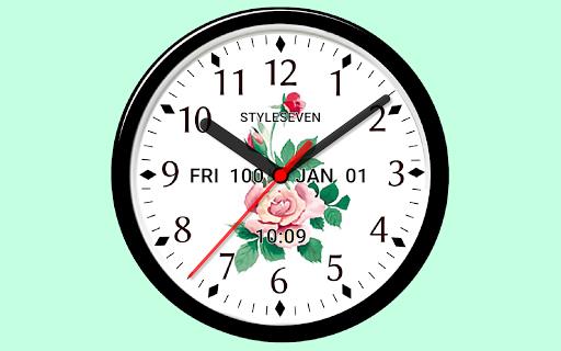 Skin Analog Clock-7 Screenshot 27