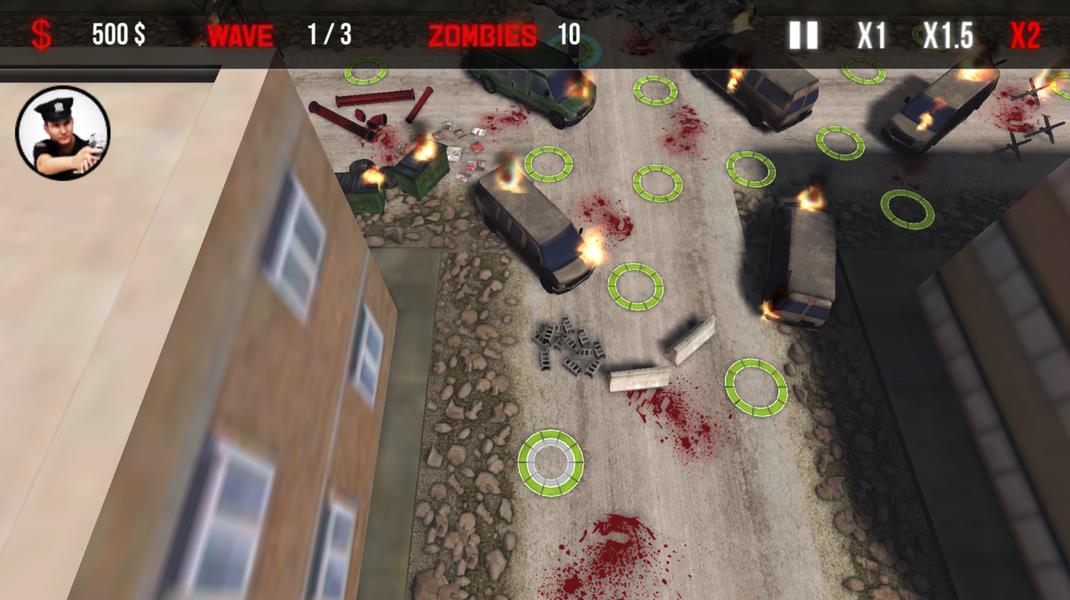 Police Zombie Defense Screenshot 5