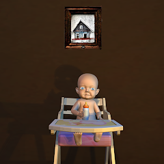 Scary baby in Pink house 3D APK