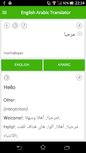 English Arabic Translator Screenshot 4