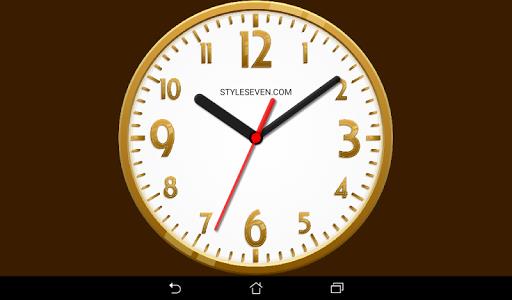 Skin Analog Clock-7 Screenshot 41