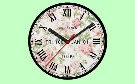 Skin Analog Clock-7 Screenshot 31