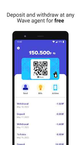 Wave - Mobile Money Screenshot 1