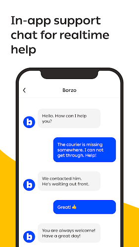 Borzo: Ứng dụng giao hàng Screenshot 6