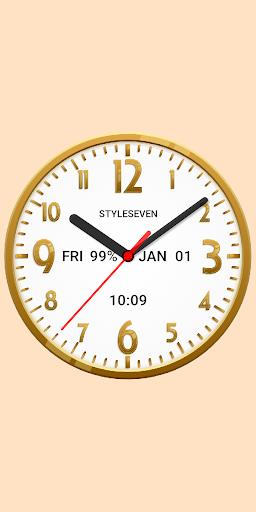 Skin Analog Clock-7 Screenshot 24