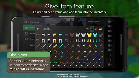 Toolbox for Minecraft: PE Screenshot 3