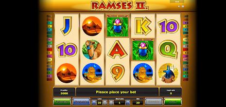 Ramses Casino Slot Screenshot 2
