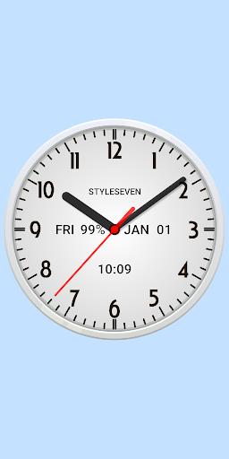Skin Analog Clock-7 Screenshot 20