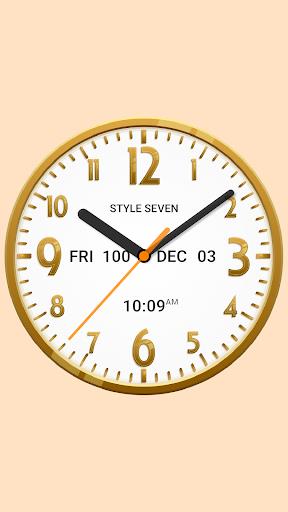 Skin Analog Clock-7 Screenshot 12